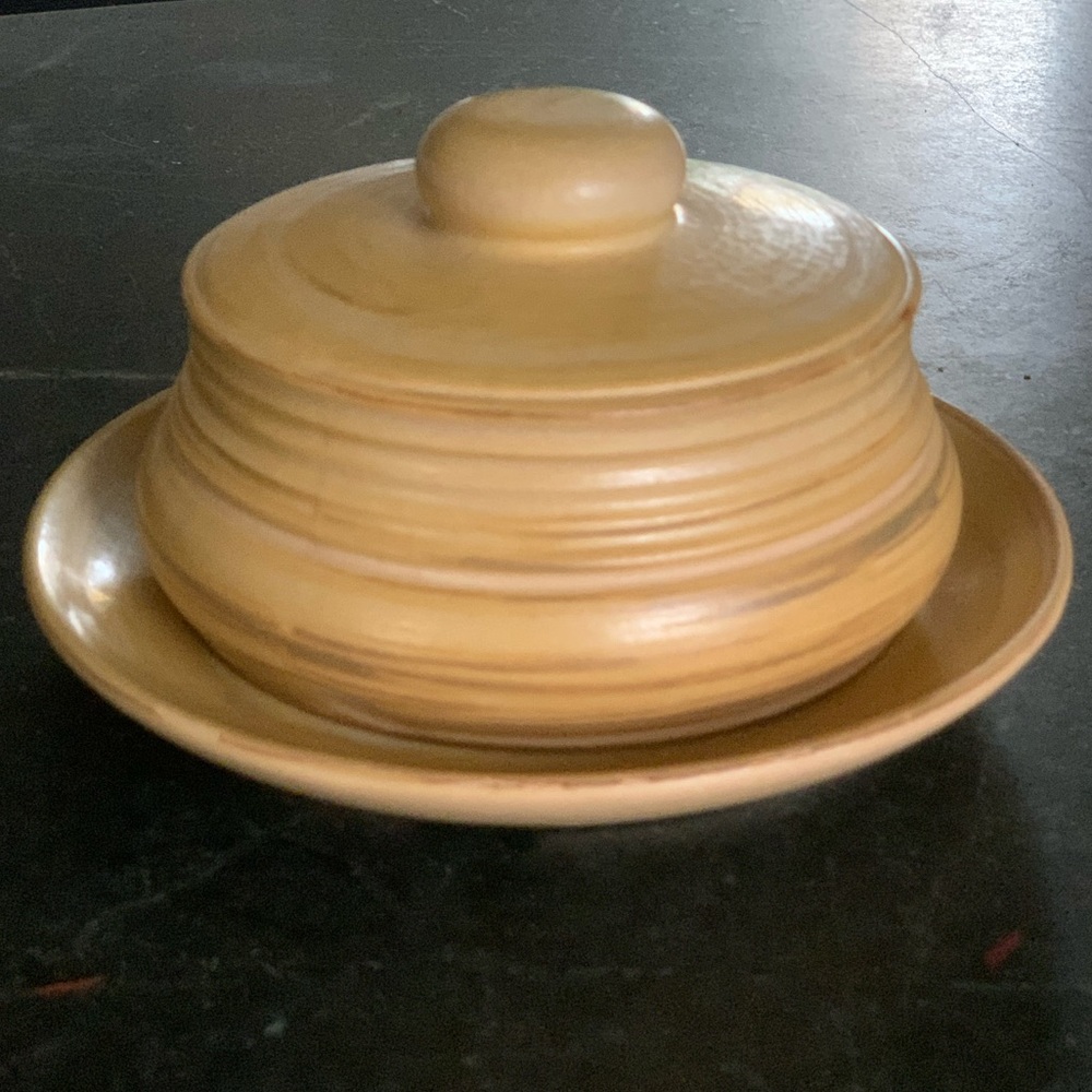 CERA BELLE | Vintage Cera Belle butter/cheese dish